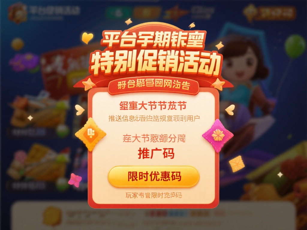 官方促销活动：&nbsp;平台定期推出特别促销活动，通过官网